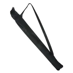 Outdoor Foldable Black Oxford Shoulder Strap Bag with Dust Protection and Storage - 65cm (Black)