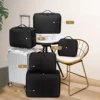 Three-layer Cosmetic Case Large Waterproof Oxford Cloth Manicure Makeup Toolbox,Travel Underwear Storage Box 2