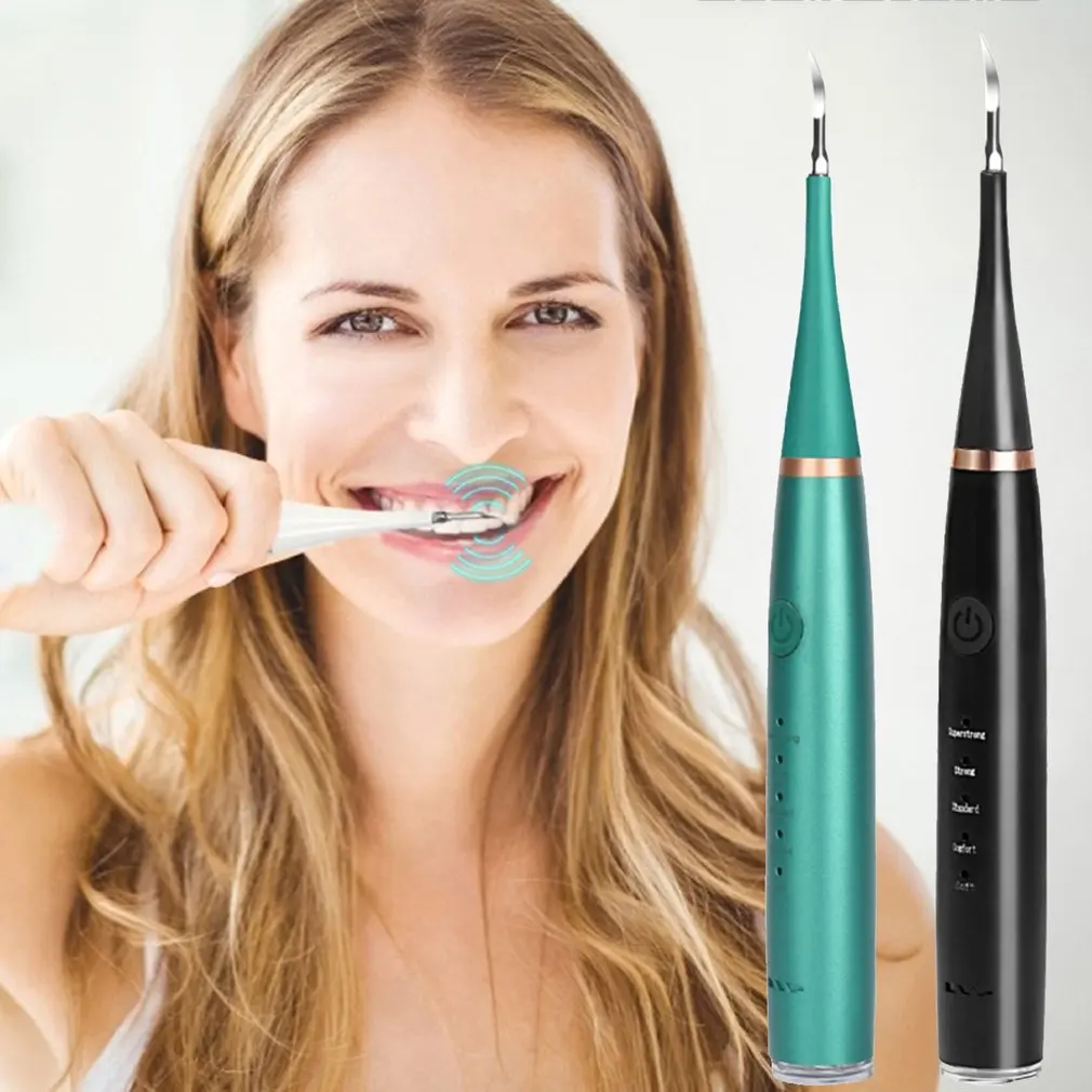 Electric Ultrasonic Teeth Cleaner Dental Scaler Dental Tooth Calculus Stains Tartar Remover Oral Irrigator Teeth Whitening Tool oral irrigator dental cleaner dental scaler