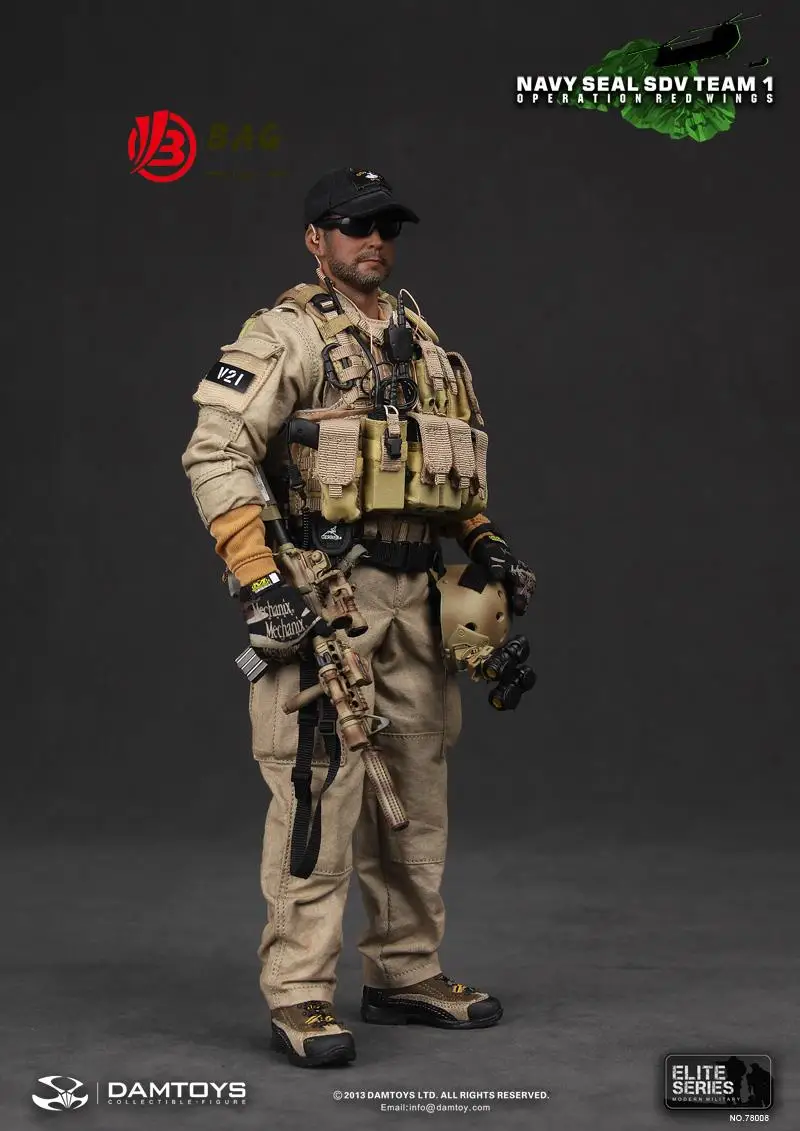 アクションフィギュアDamtoys-モデルdam78008,ネイビーシールsdv