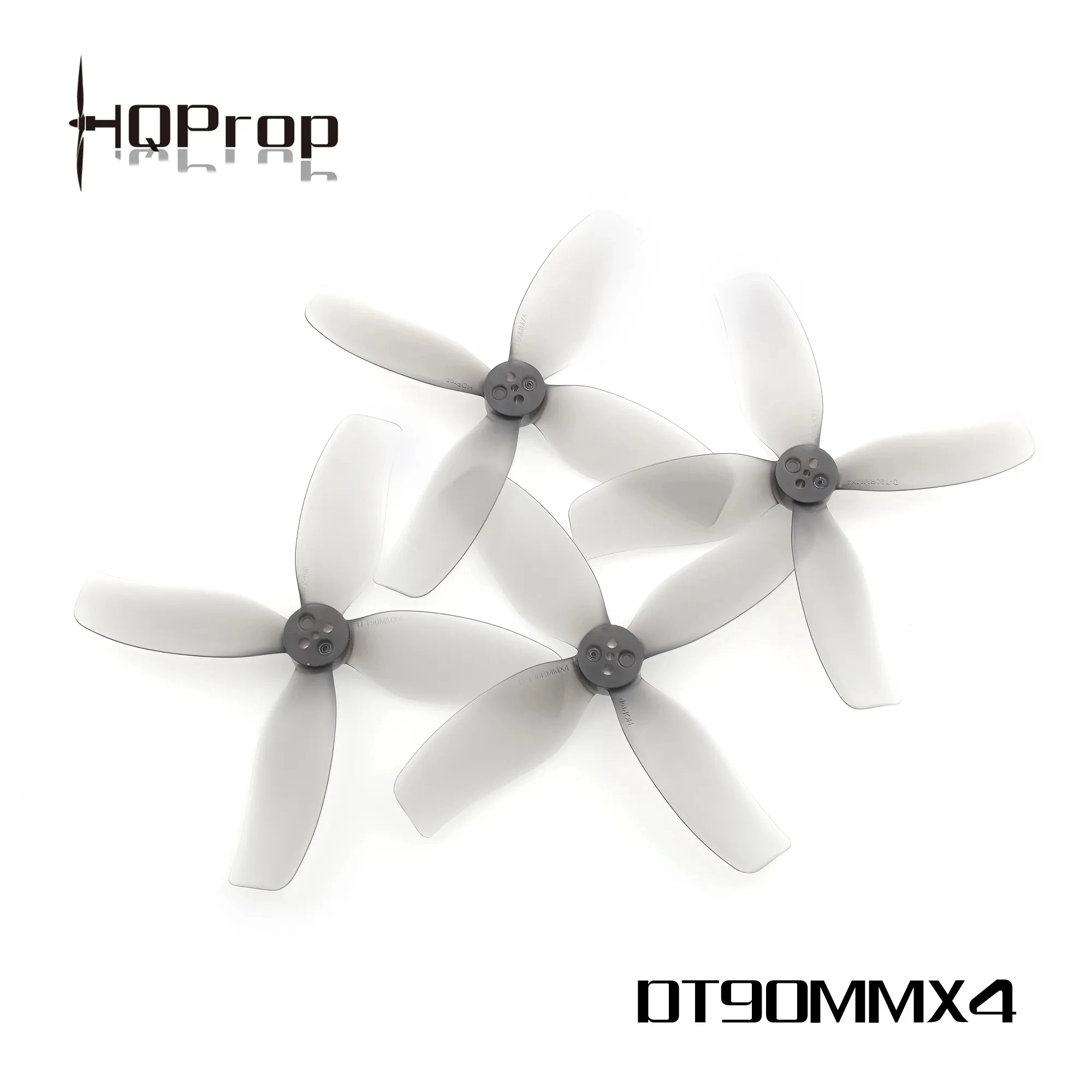 2Pairs HQProp DT90MMX4 3.5inch Propeller Cinewhoop 4-Blade FPV Prop