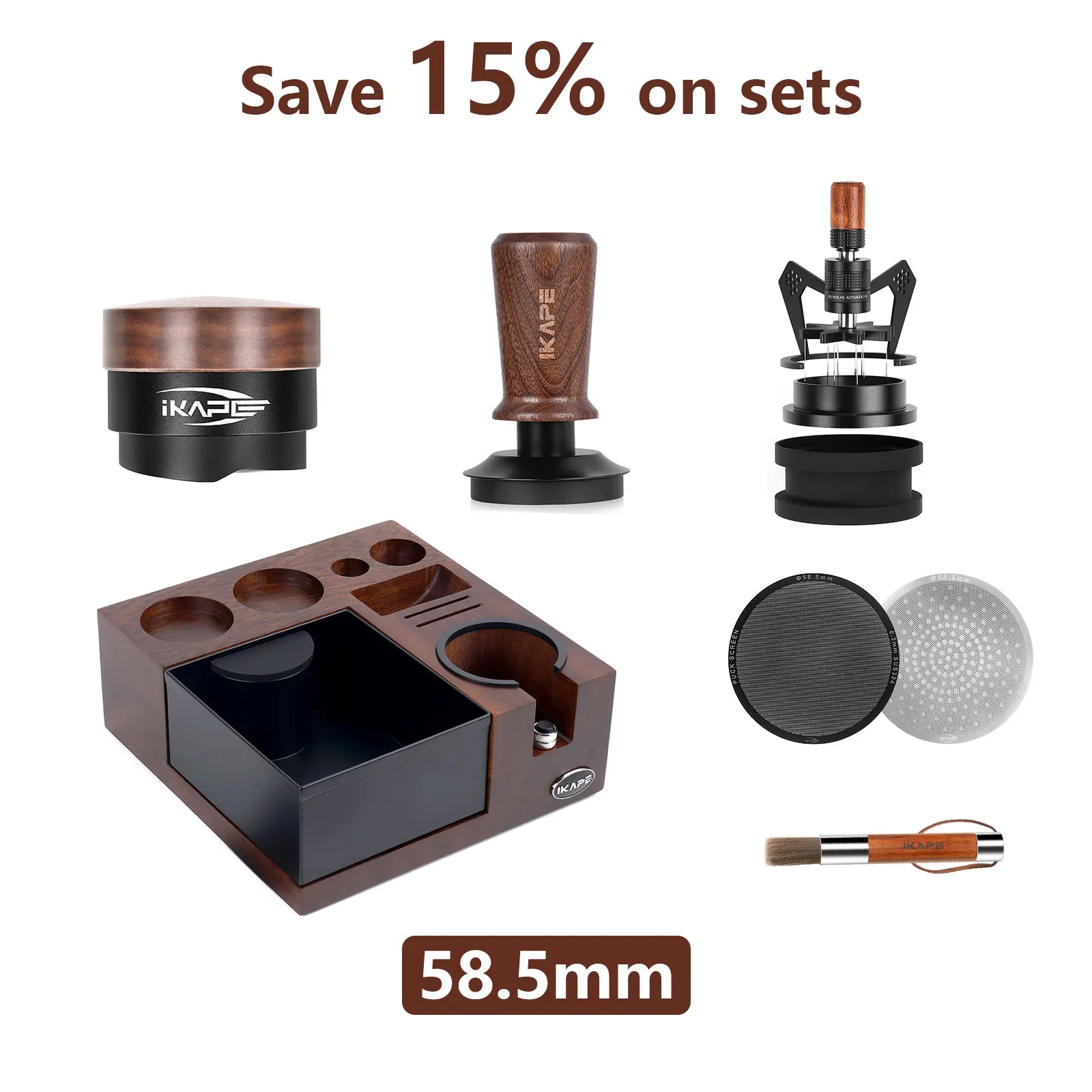 طقم أدوات تحضير القهوة الإيطالية الفاخرة من ايكابي...