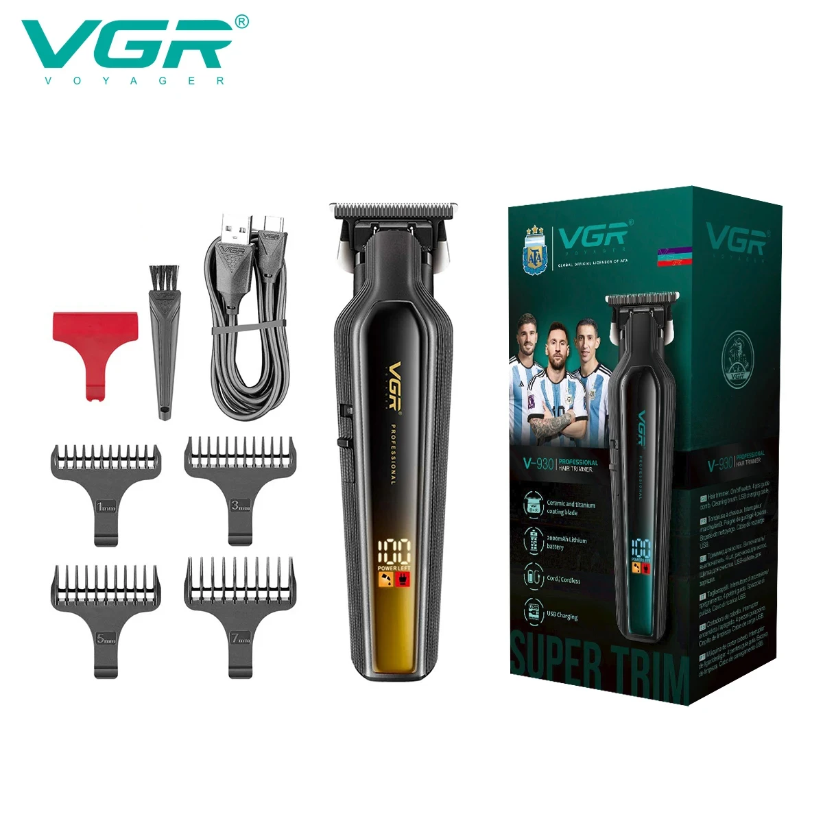 VGR مقص الشعر المهنية التدرج على شكل حرف T مقص الش...