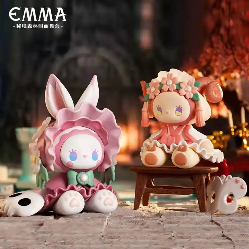 

Blind Box Toys Original Emma Uncharted Forest Masquerade Series Model Confirm Style Cute Anime Figure Gift Surprise Box