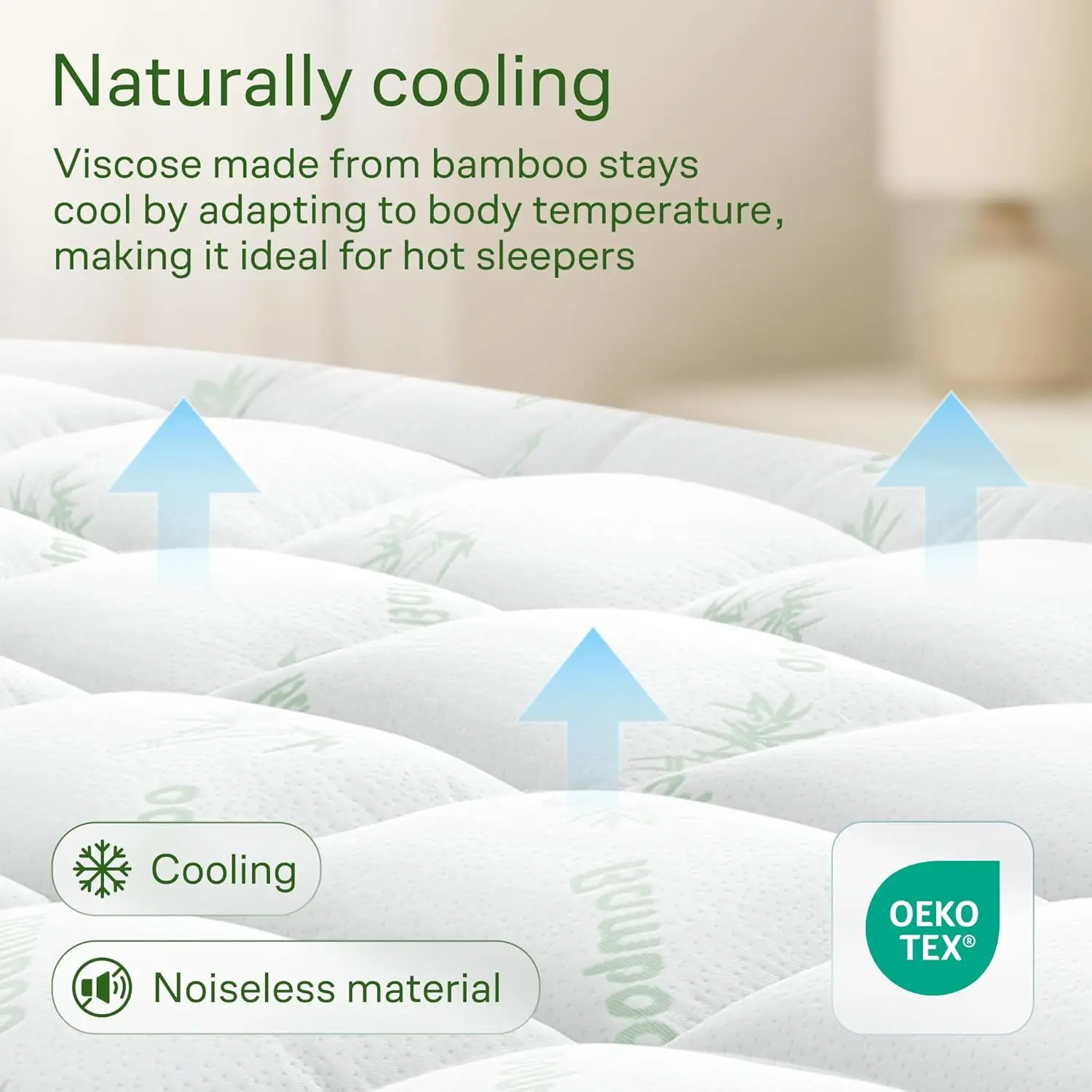 Bamboo Mattress Topper