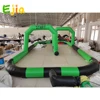 8x4x2m Commercial Inflatable Didi Car Race Track Sport Game Air Racing Track For Amusement Kids Toys Fun  Indoor Outdoor 5