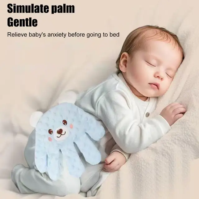 Adjustable Automatic Baby Patting Sleep Pillow Startle Prevention Soothing Palms Remote Control Baby Sleep Aid  for 0-3 Toddler 3