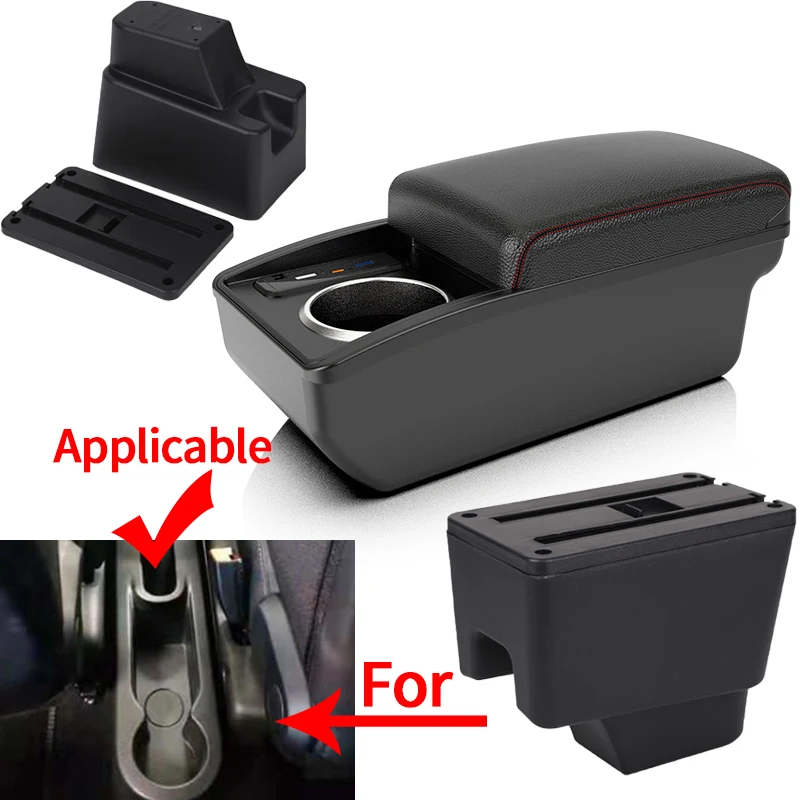 르노 캡투르 캡처 QM3 용 팔걸이 박스, 자동차 팔걸이 개조 부품, 전용 액세서리, 인테리어 디테일