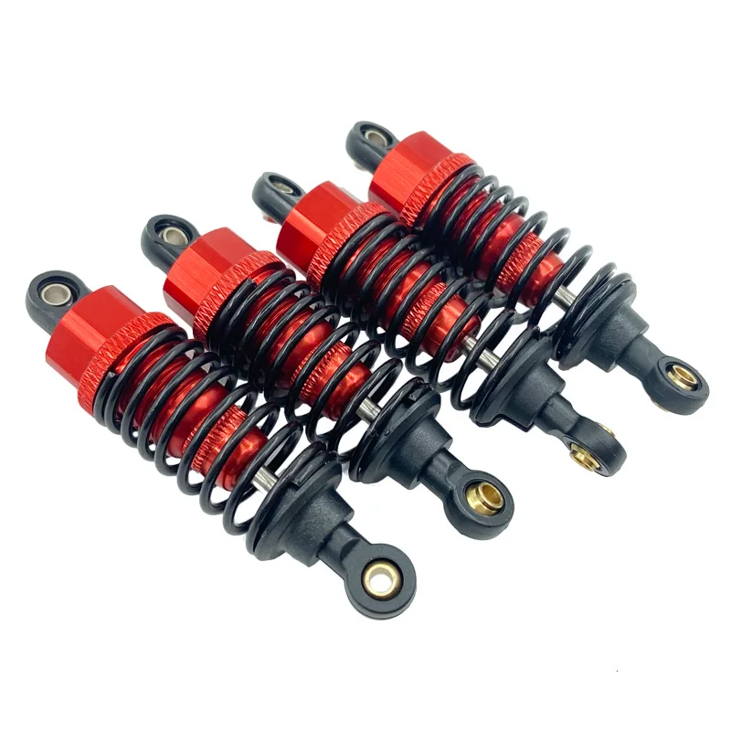 4Pcs Aluminum Alloy Shock Absorbers Damper Set 60mm for Tamiya TT 02 TT