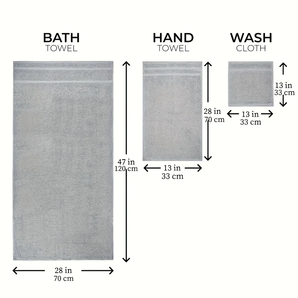 Bath Towel Set 4