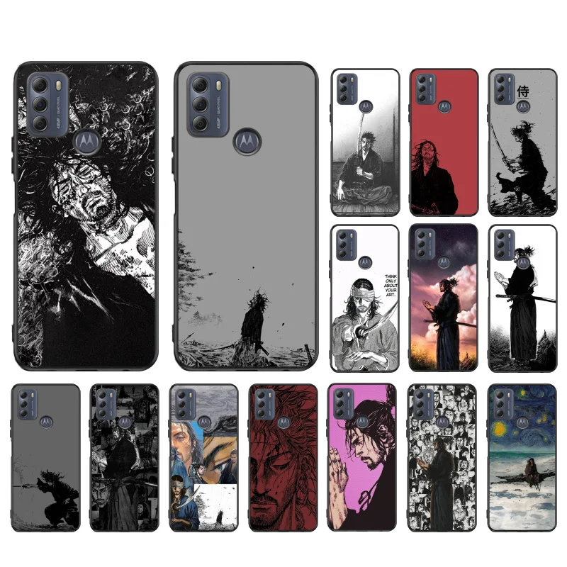 

Miyamoto Musashi Vagabond Phone Case For Moto E32 E32S E20 E40 E7 Plus Edge 40 30 Ultra Neo 20 lite G13 G9Plus GPure GStylus