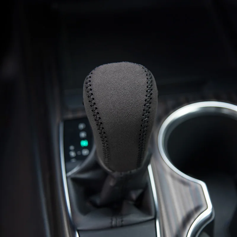 Car Shift Handle Glovesr Case Shift Anti-slip Grip Sleeve for Toyota Camry car shift handle sleeve