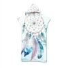 Hot Quick Dry Wetsuit Diving Suit Changing Robe Poncho Towel with Hood Microfiber Absorbent Sweat-absorbent Swim Robe 3