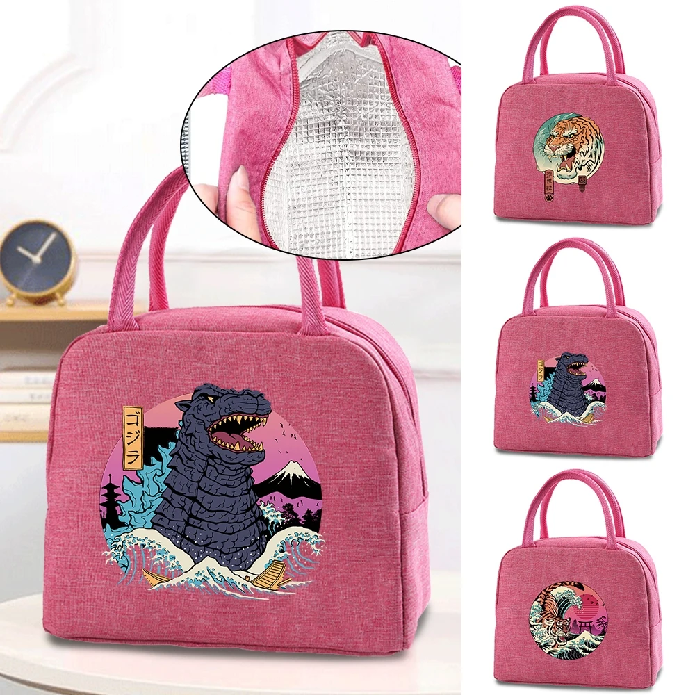 

Lunch Bag for Women New Thermal Insulated Lunch Box Tote Cooler Handbag Bento Pouch Picnic Travel Hiking Food Storage Bags