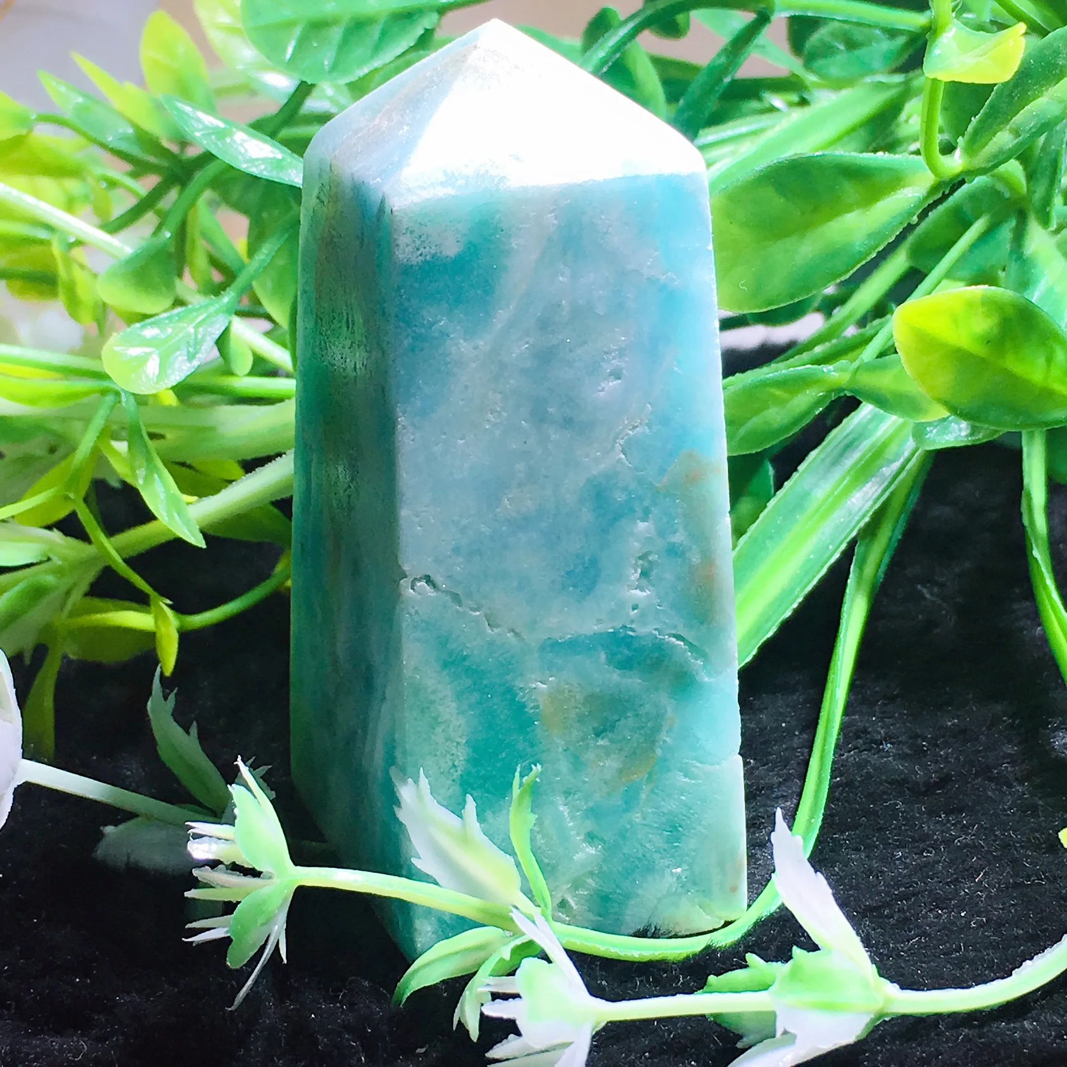Blue Aragonite Tower 2426