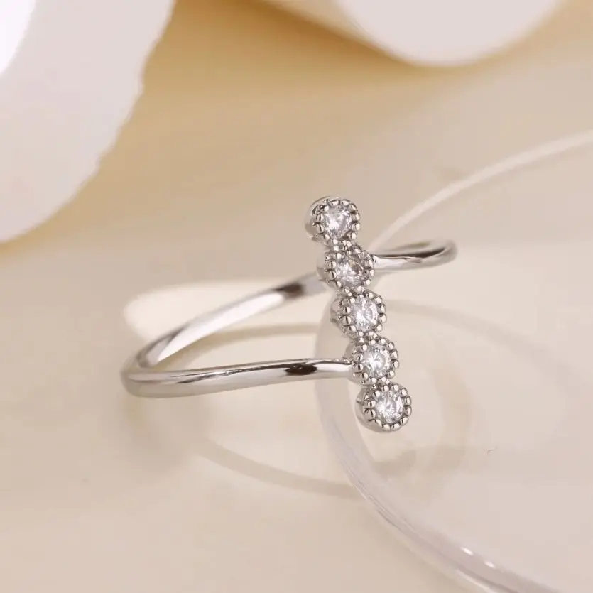 Vertical Ring Stainless Steel for Women
