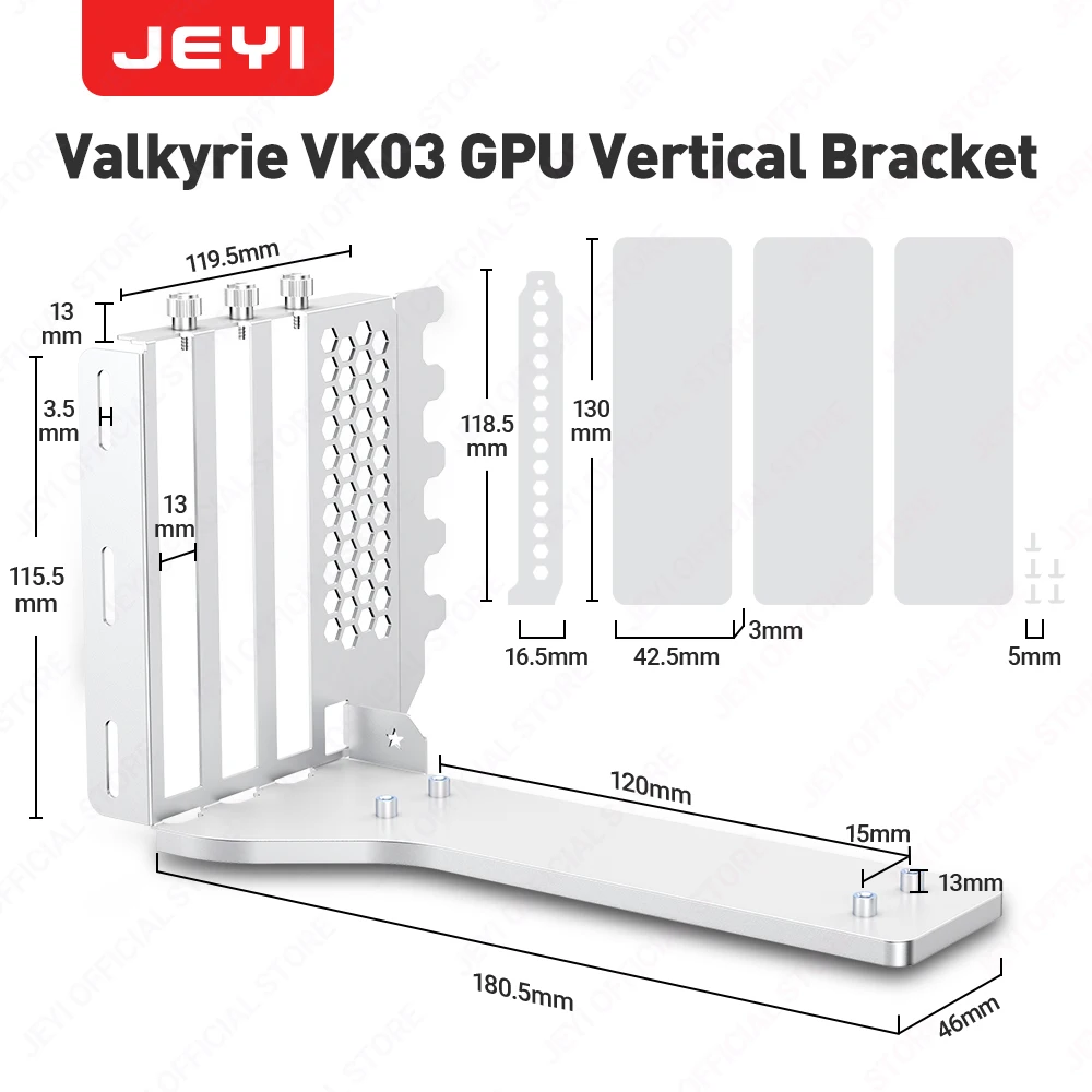 JEYI PCIe 5.0 Riser-Kabel, 64 GB/s Grafikkarten-Verlängerungskabel, kompatibel mit RTX5090, RTX4090, RX8900, RX7900, WRX80/WRX90E – Detail 15