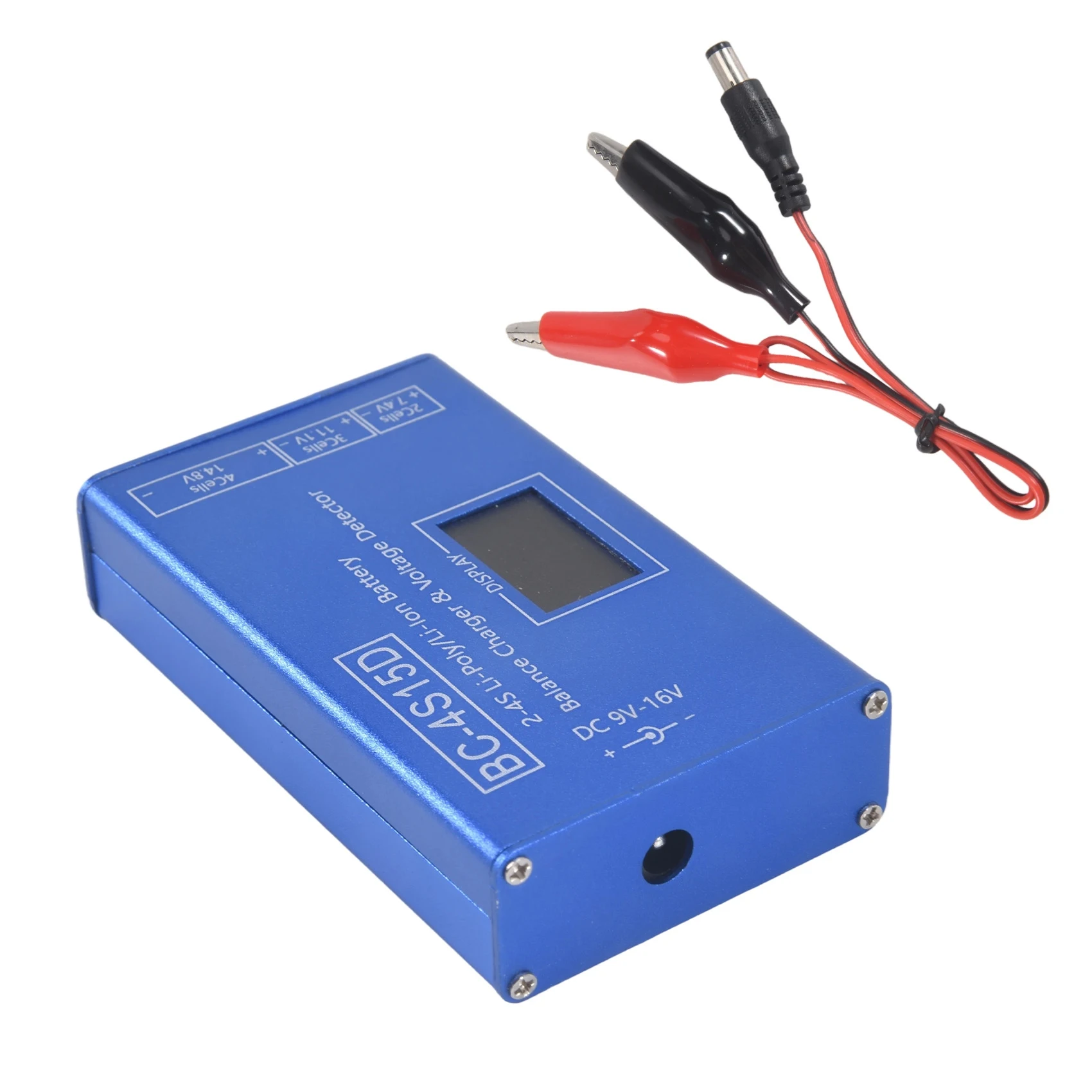 Vue arrière du chargeur avec ports de charge et dissipateur thermique pour une gestion thermique optimale.