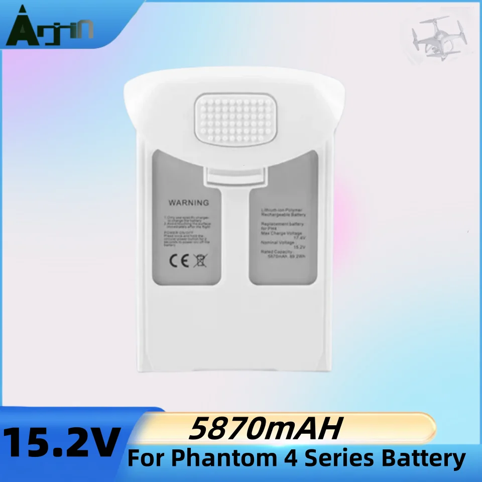 

Drone Battery for DJI Phantom 4 Pro/4 for Phantom 4 Advanced 15.2V 5870mAh High Energy Intelligent Spare Flight Battery