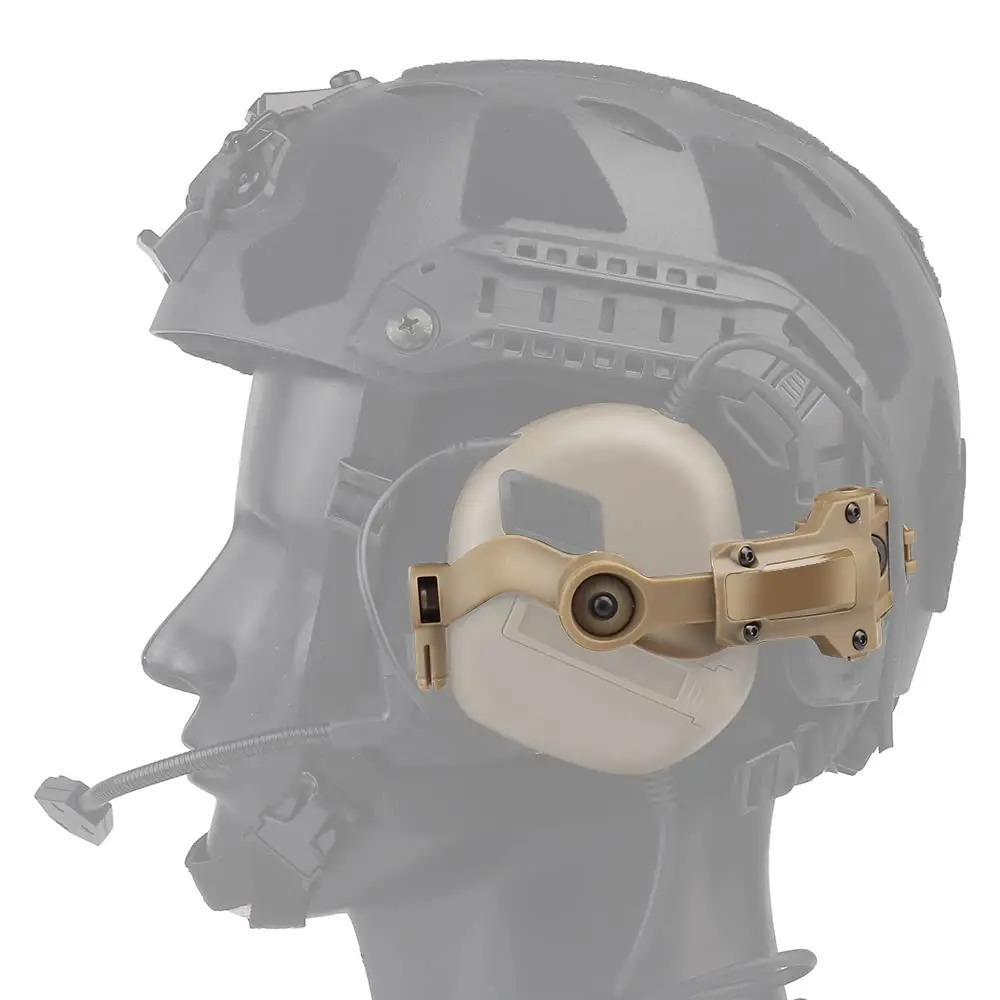 Tactical Headset Tactical Headset Bracket Tactical Helmet Accessories Tactical Helmet Adapter BOOIU Fast Helmet ARC Wendy Rail Adapter