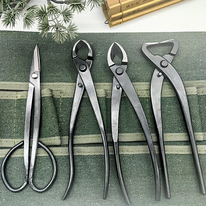 Handmade Garden Pruning Tools Knob Cutter Concave Cutter Bonsai Scissors For Bonsai Lovers