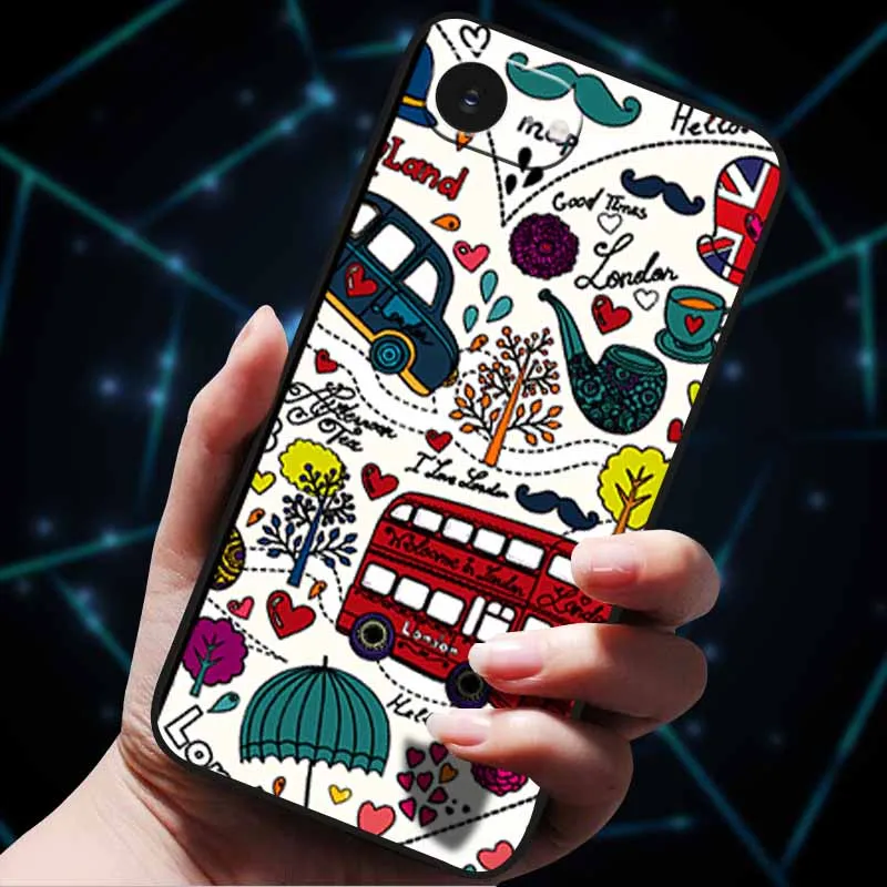 3D Floral Embossed Soft Silicone Phone Case - Stylish Back Cover Coque