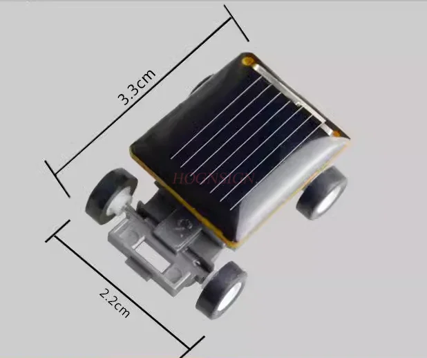 Physics Solar Power Mini Toy Car Cool Racer Popular Funny Electric Kids Toys Gadget Gift