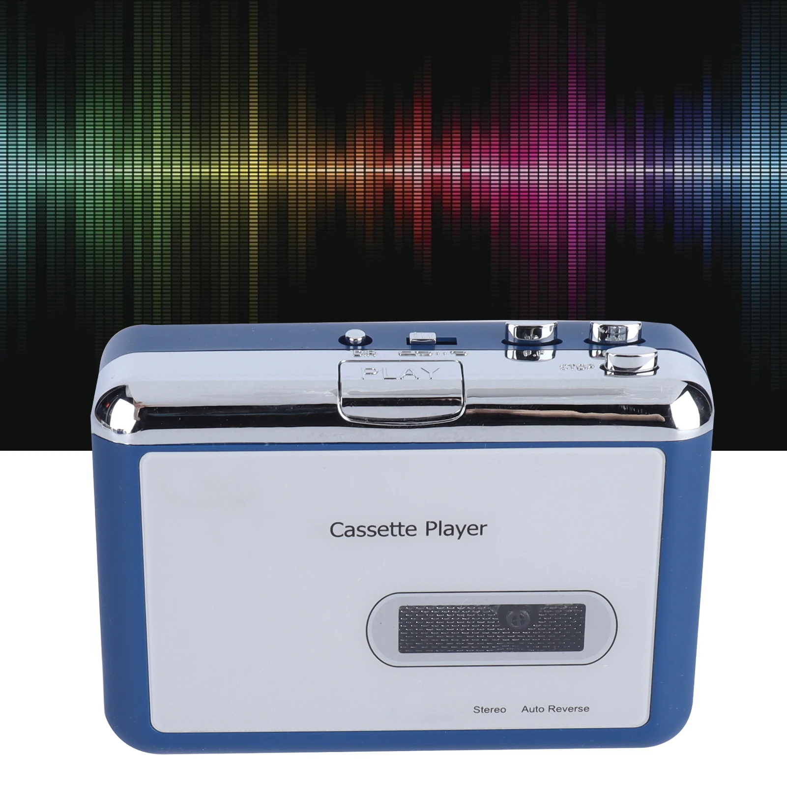 Cassette player Audio Player Bluetooth Cassette Player Bluetooth Cassette Auto Reverse Tape Output to Headphone Speaker