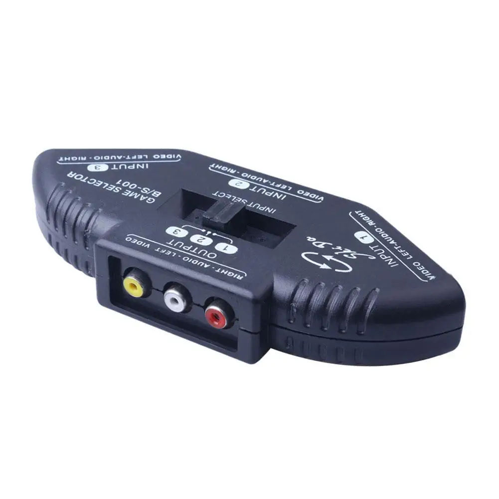 Av To Av ó  -    ļ й 3 In 1out 1 In 3out Splitter Mit Cinchkabel Converter