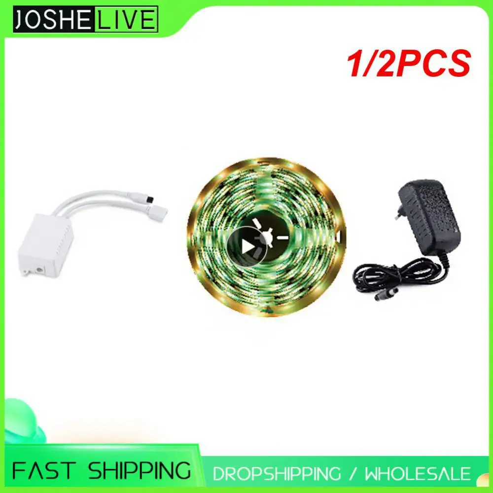 

1/2PCS Strip Light USB RGB 5050 5V Flexible Lamp Ribbon TV Desktop Screen BackLight Diode Night Room Festival