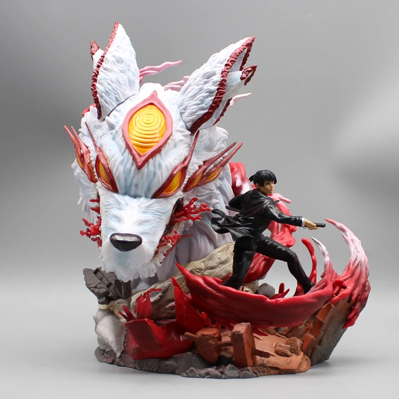 مجسم شخصية آكي هاياكاوا بالمنشار 24 سم