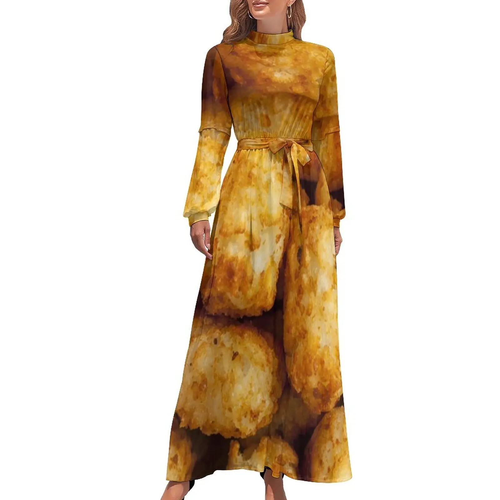thumbnail image 1 of Tater Tots Vestido largo Vestido de fiesta para mujer Vestidos de noche elegantes de lujo para mujer, 1 of 5