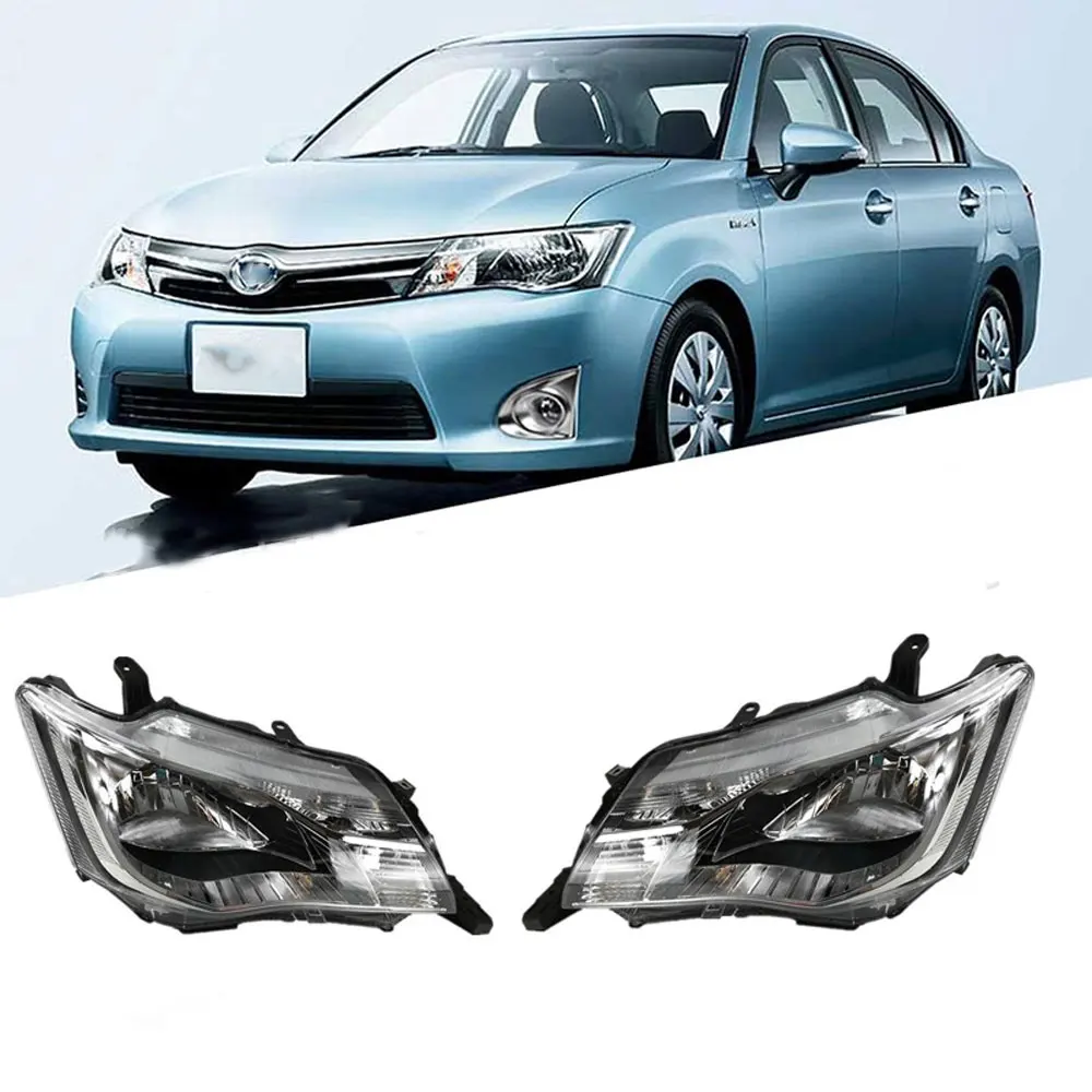 SET Car Headlight For Toyota Corolla Aixo Fielder Nze165 Nze164