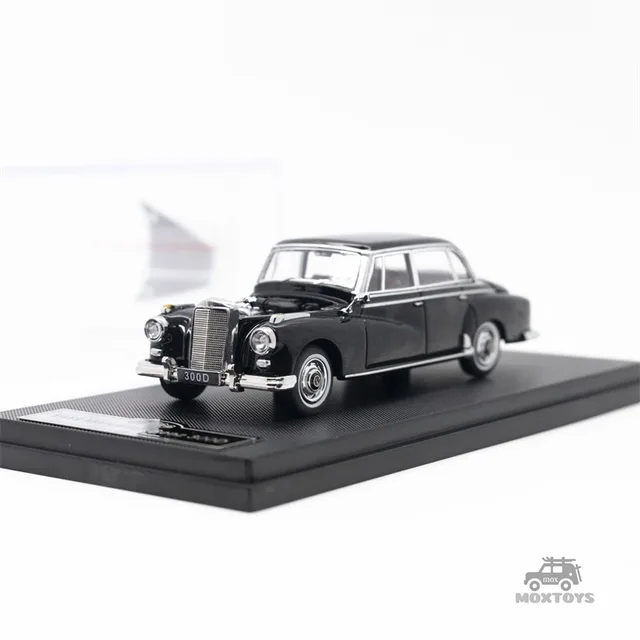 【新品】1/64 GFCC Mercedes Benz 300D Black GFCC 1/64 Scale Mercedes-Benz 300D 1959 Black Diecast Car