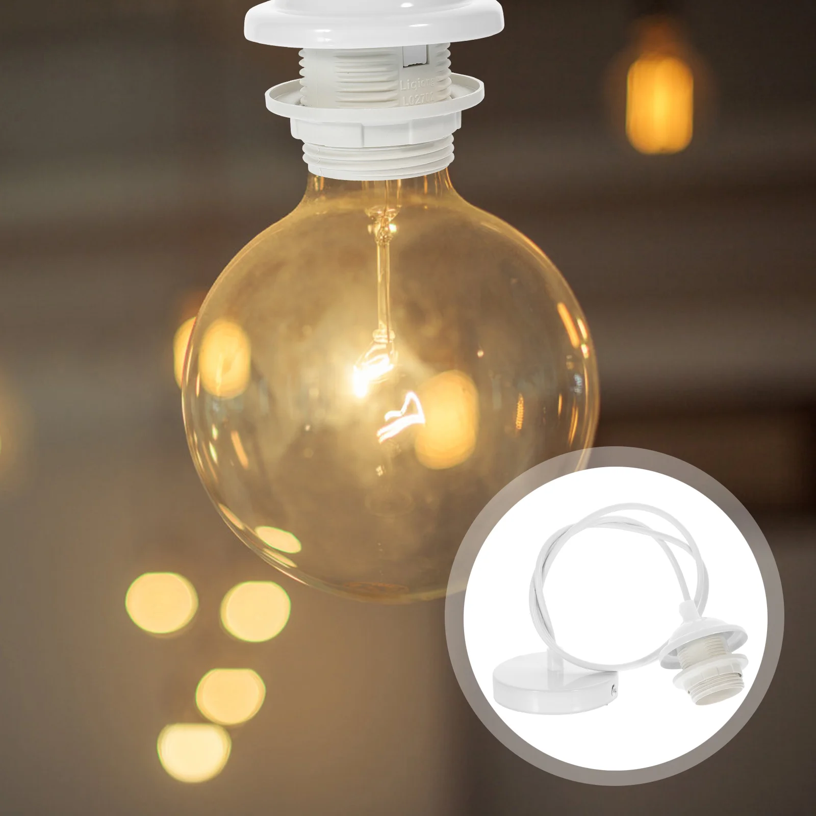 

2pcs Mini Pendant Light Kit DIY Pendant Lamp Holder Decorative Hanging Lamp