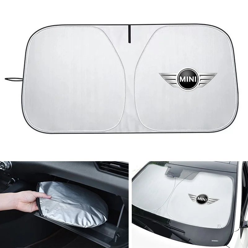 Auto-Windschutzscheiben-Sonnenschutz UV-Schutzschild für BMW Mini Works Cooper F54 F55 F56 F57 F60 R50 R52 R53 R55 R56 R57 R58