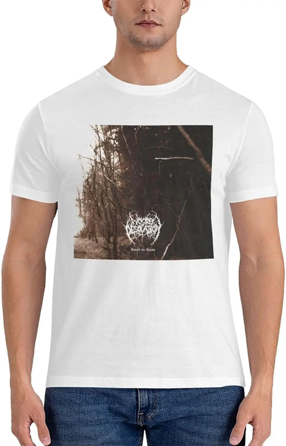 

Men's Short Sleeve Casual Cotton T-Shirt Loose Convenient Top