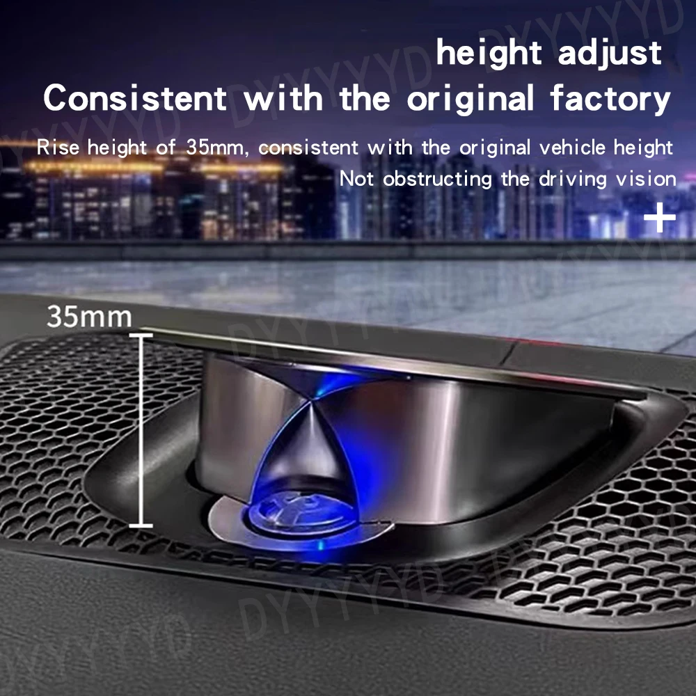 BMW X5 X6 F15 F16 F10 F11 F18 E70 E71 F01 F02 X3용 센터 대시보드 리프팅 스피커 BO, 혼 오디오 발광 라우드스피커 라이트