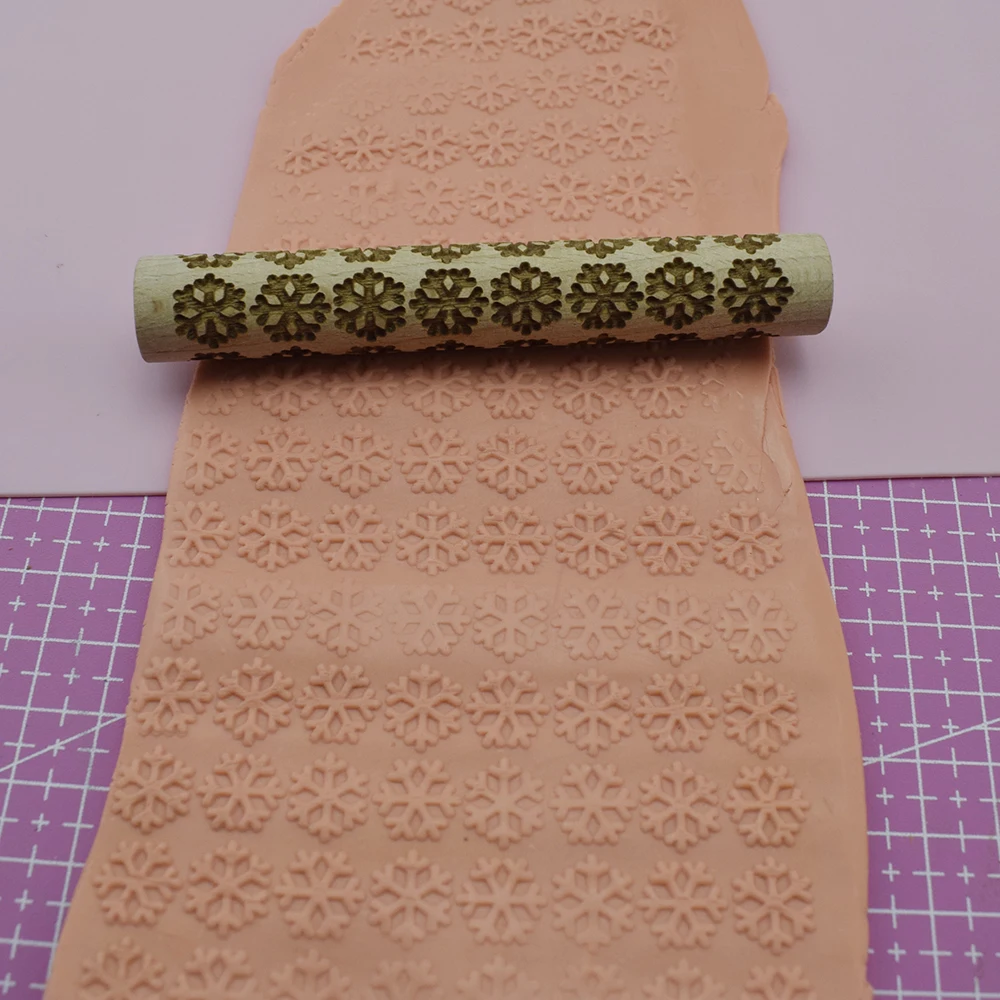 UNICRAFTALE Ensemble D'Outils De Texture Pour Argile Et