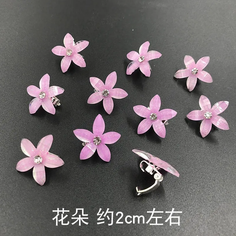 10pcs Daisy Flower Hairpin Hair Accessories For Women