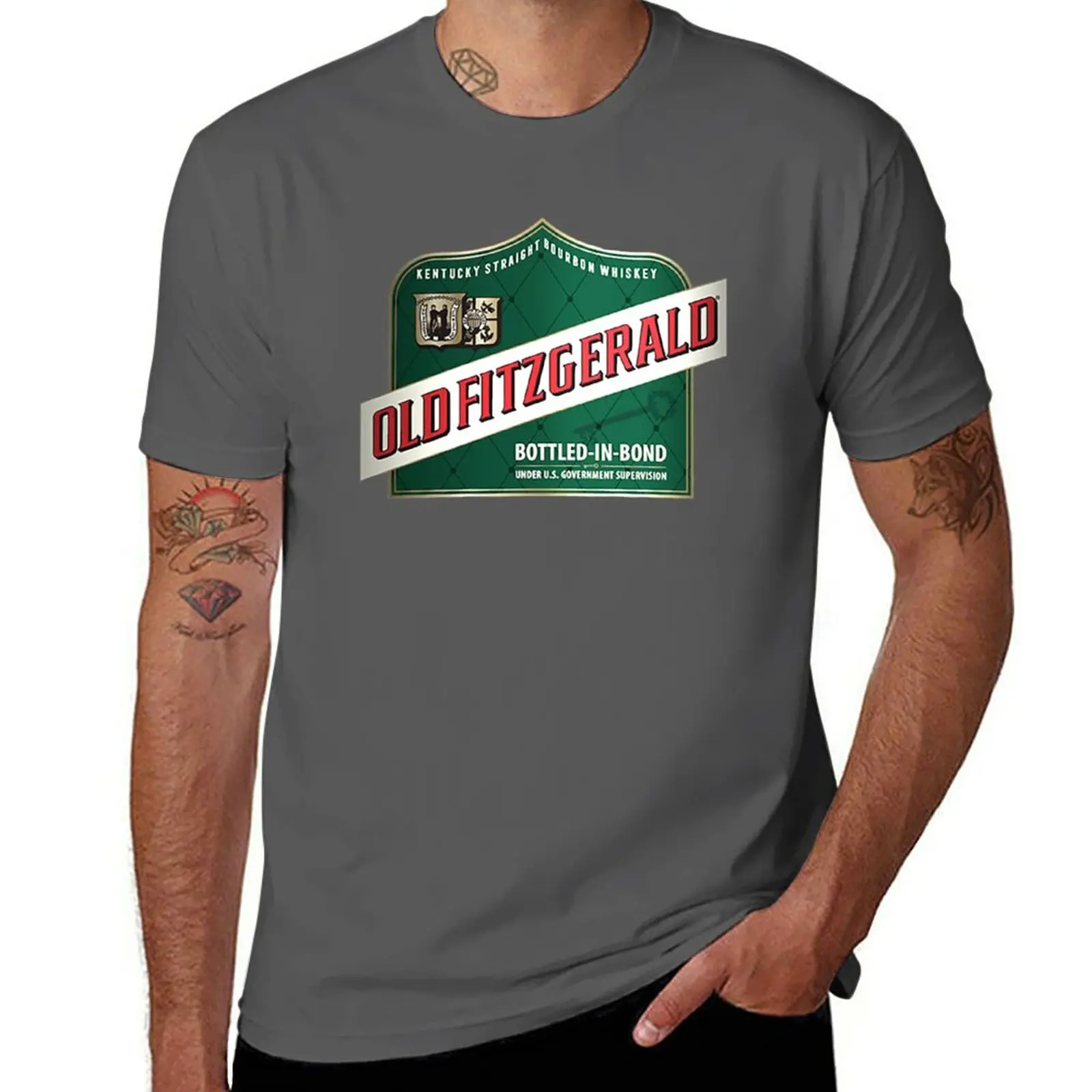 

New Old Fitzgerald Label - Kentucky Straight Bourbon Whiskey Shirts T-Shirt oversized t shirts quick drying t-shirt t shirts men