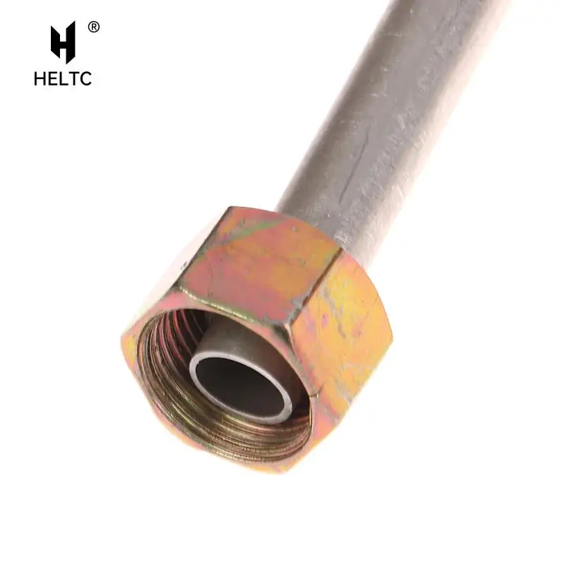 Air Compressor Tube Exhaust Tube Copper Tone G3/8" Thread Standard Pneumatic Parts Pipe Oil Pump Spare Replacement Air Pipe images - 6