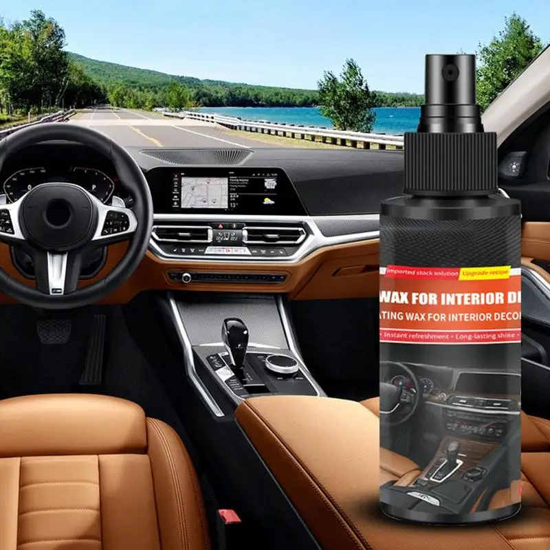 

Spray Wax For Car Detailing Leather Restore Auto Polish And Repair Coating Renovator Auto Interior Detailer Plastic Refurbish