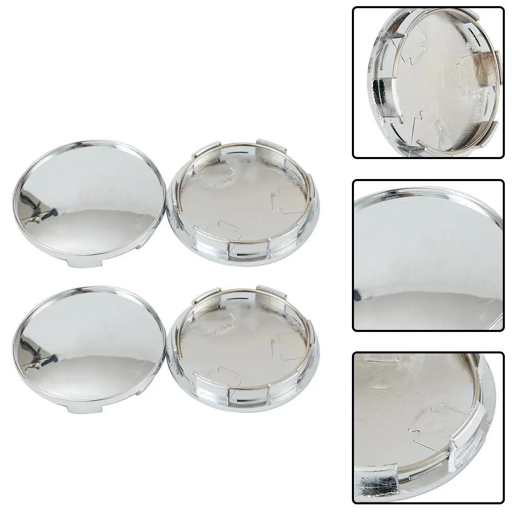 Hot New High Quality Wheel Center Hub Cap Car Chrome Replacement Silver Cap Cover Kit Part Professional Repair