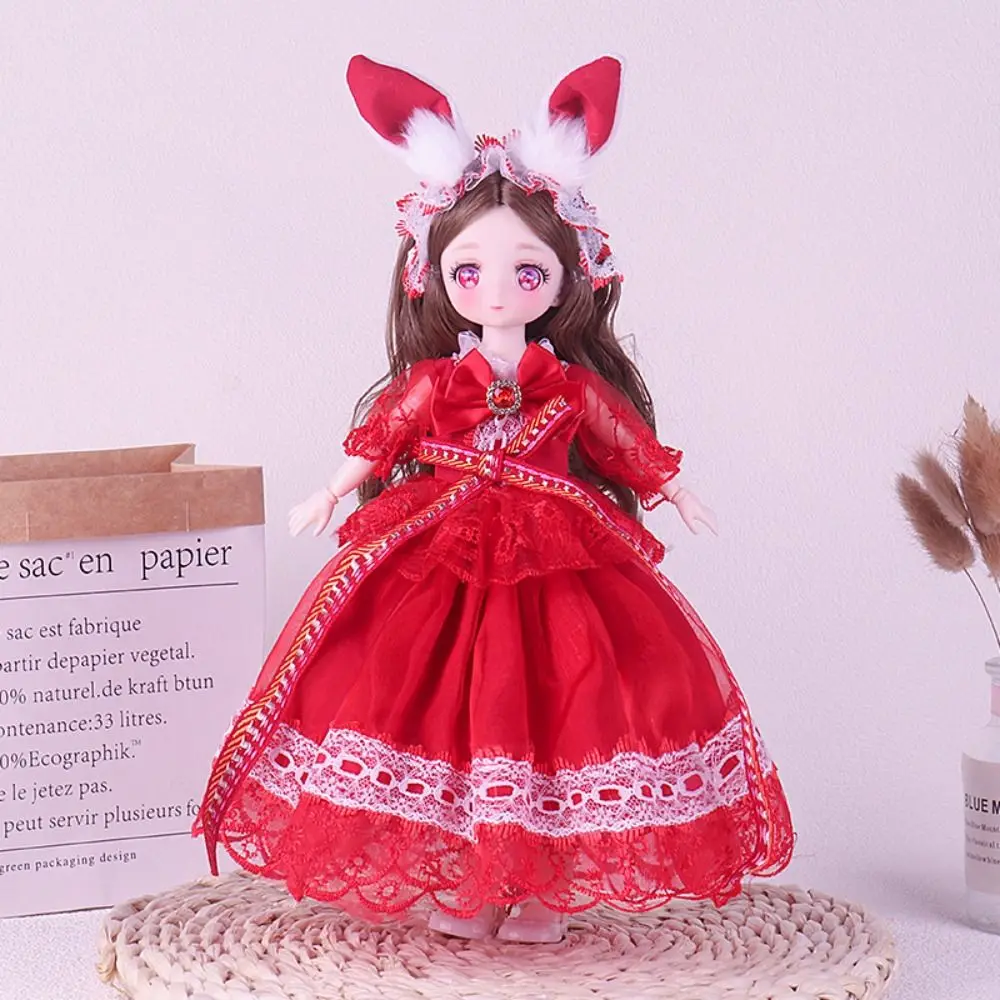 Multiple Movable 30cm Bjd Attractive Eyes Removable Joint Girl's DIY Dress Up BJD Dolls Ball-jointed