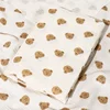 2Pc Cotton Muslin Blankets Baby Receiving Blanket for Newborn Muslin Swaddle Wrap Bedding Infant Bath Towel Baby Items 4