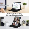 Keyboard Cover For Samsung Galaxy Tab S6 lite10.4" A9+ S9 FE 11" S10 Plus 12.4" A8 10.5"360 Rotation Magic Case With Pen Stand 2