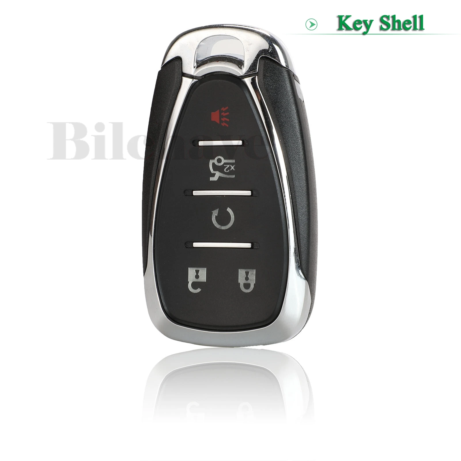 

Bilchave 5 Buttons Remote Folding Car Key Shell Case For For Chevrolet Cruze Malibu Camaro Repacement