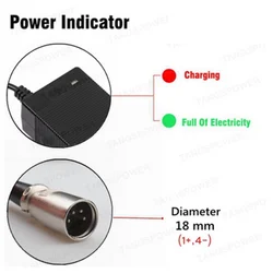 High - Quality Fast Charger for Lead Acid Battery Pack - 24V 2A with XLR Connector (4Pin - XLR)