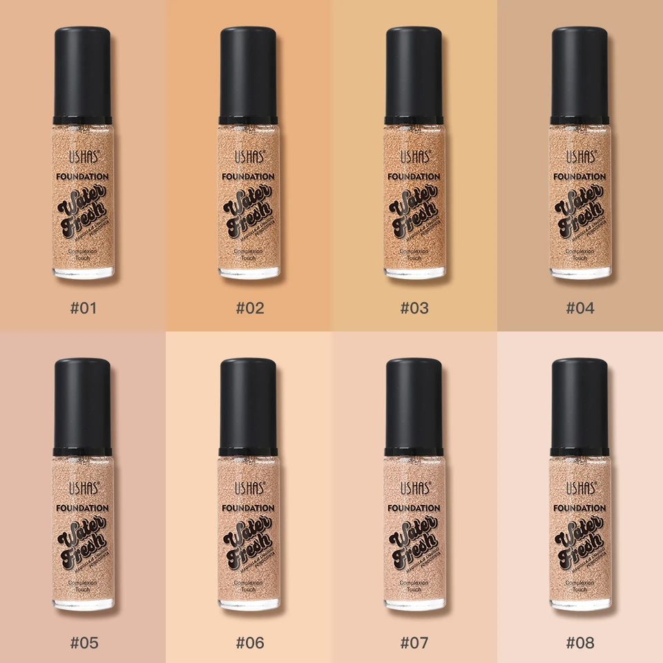 Long Lasting Lightweight Breathable Foundation and Concealer